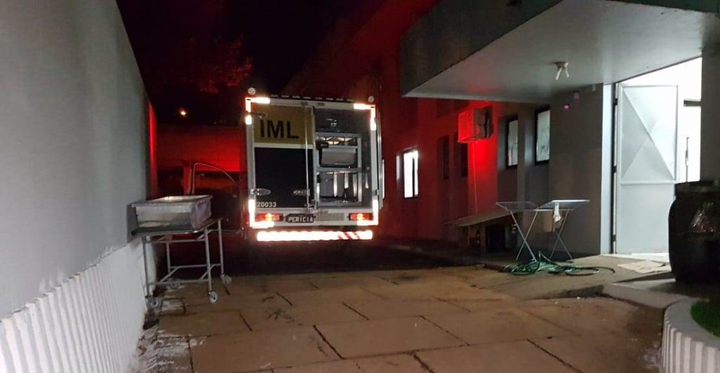 Mulher vítima de homicídio em Nova Aurora é encaminhada ao IML de Cascavel