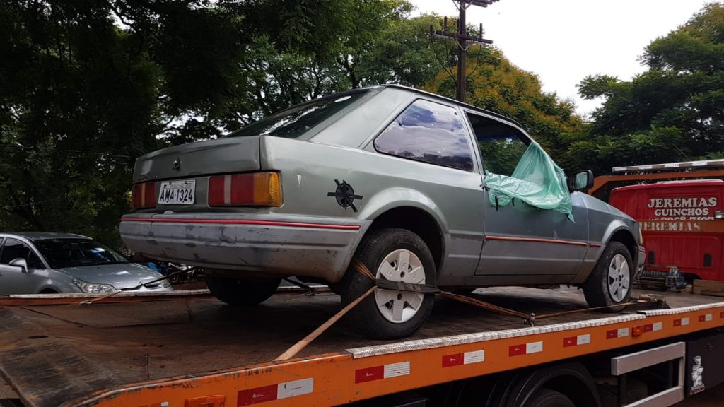 Escort com alerta de furto é localizado pela Guarda Municipal no Bairro Santa Cruz