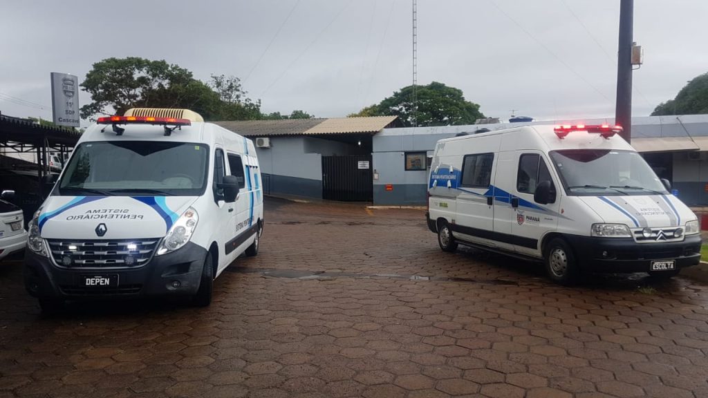 Transferência de presos da Cadeia Pública é realizada pelo Depen