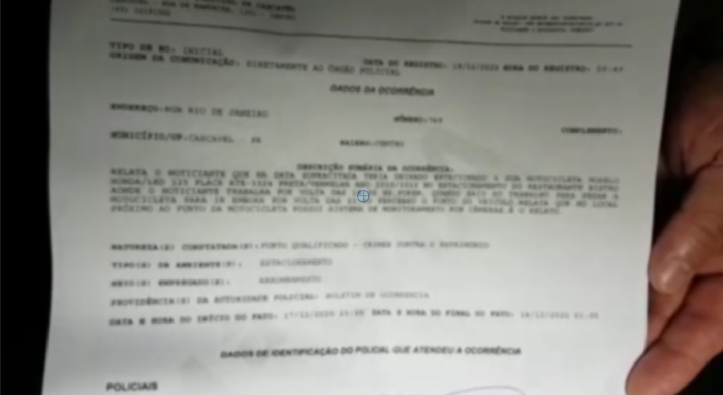 Proprietário procura moto Honda Lead, furtada na noite de quinta-feira no centro de Cascavel