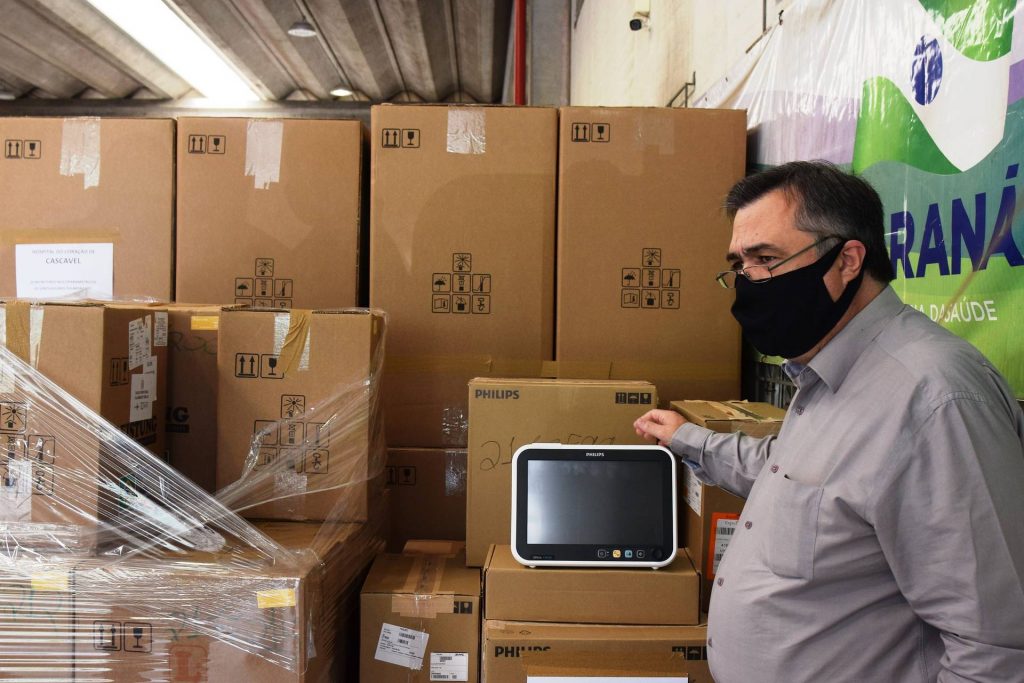 Estado disponibiliza equipamentos e reativa 838 leitos para Covid-19