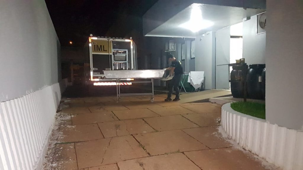 Vítima fatal de acidente de trânsito em Cafelândia é levada ao IML de Cascavel