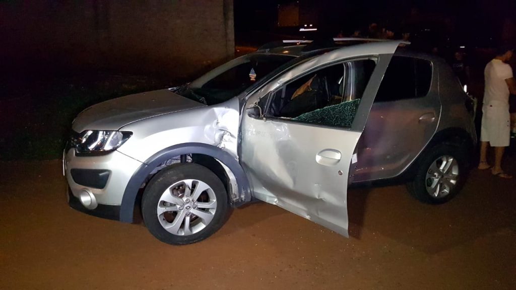 Motociclista fica ferido em acidente de trânsito no Bairro Presidente