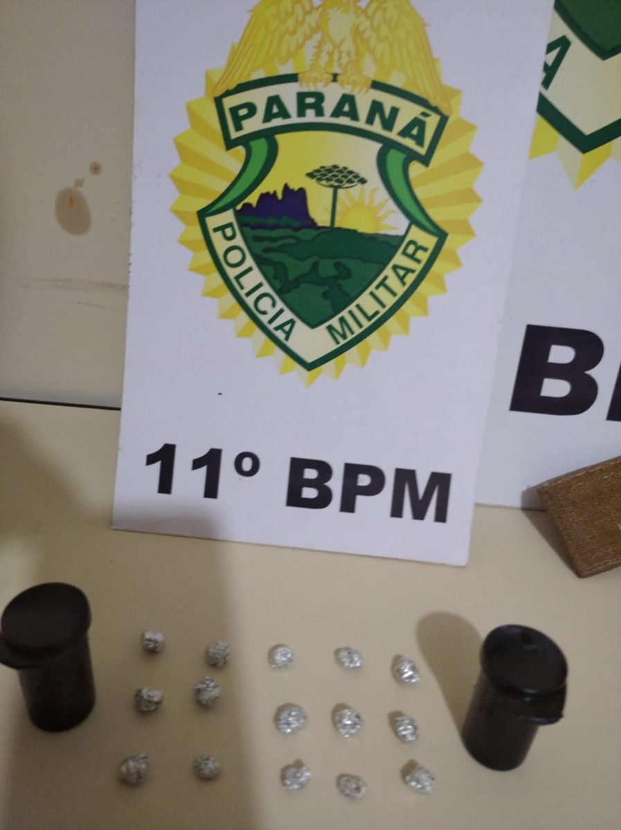 Adolescente é apreendido pela 2ª vez em 14 dias por envolvimento com o tráfico em Campo Mourão Imagem referente a Adolescente é apreendido pela 2ª vez em 14 dias por envolvimento com o tráfico em Campo Mourão