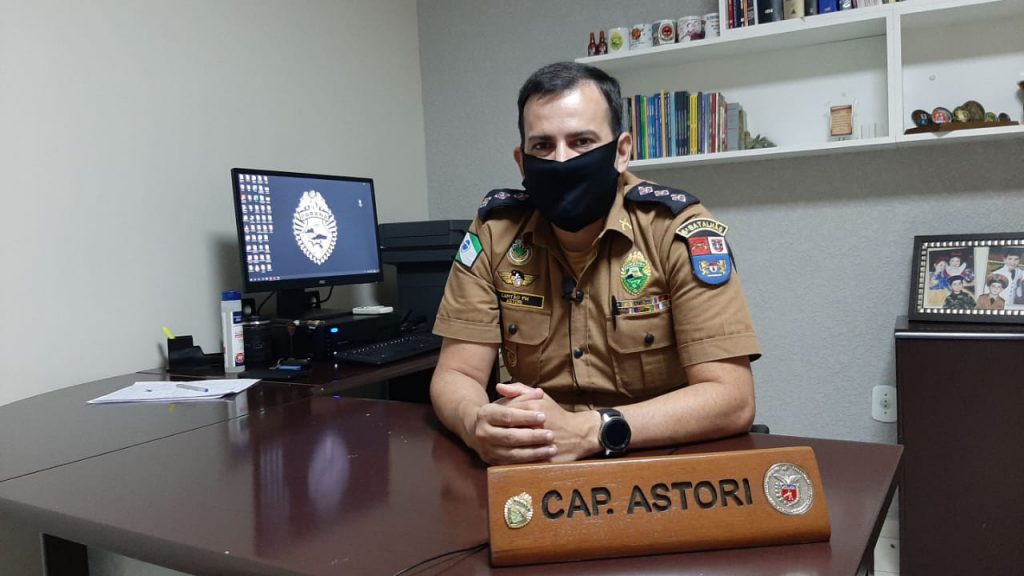 Rapaz acusado de homicídio disse que estaria realizando uma ‘limpa’ em Cascavel, relata capitão da PM