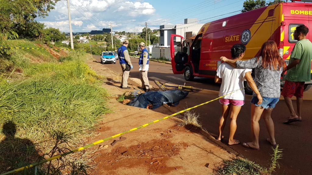 Ciclista que morreu ao sofrer queda no Bairro Brasília é identificado como João Amilton de Lima