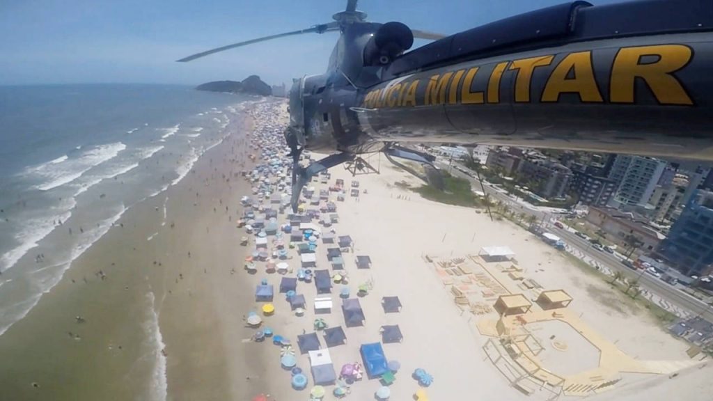 Batalhão de operação aéreas atende vítimas de afogamentos e acidentes