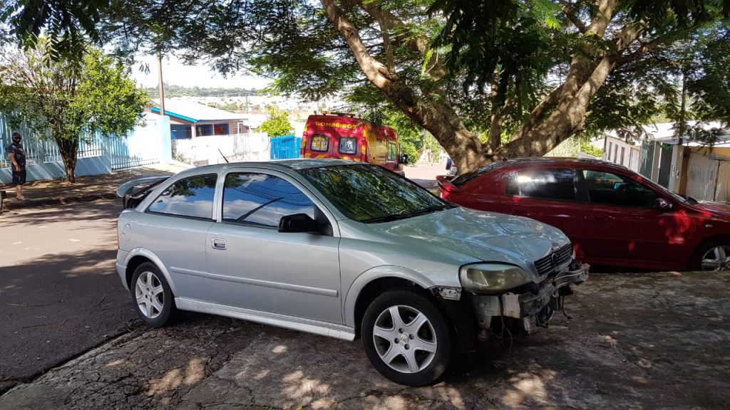 Jovem de 18 anos fratura o pé em acidente no Brasília