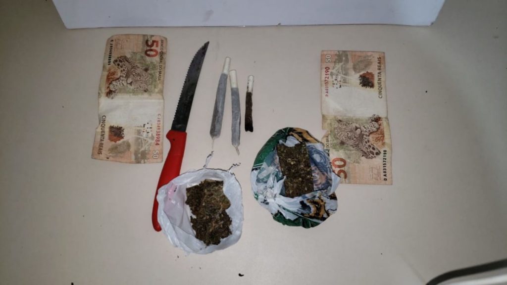 Traficante e usuário de drogas vão parar na delegacia em Campo Mourão