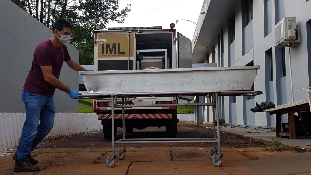 Corpo de menino de 7 anos que morreu afogado em rio em Guaraniaçu dá entrada no IML de Cascavel