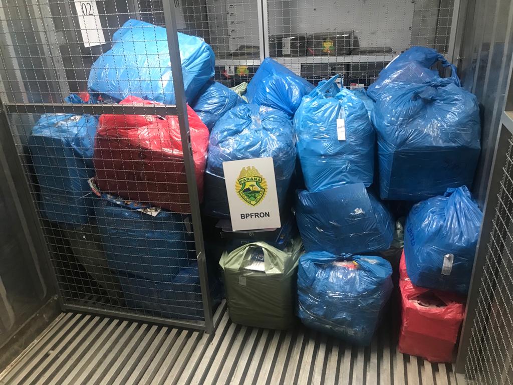 BPFron e Receita Federal apreendem contrabando durante Operação Hórus em Cascavel BPFron e Receita Federal apreendem contrabando durante Operação Hórus em Cascavel