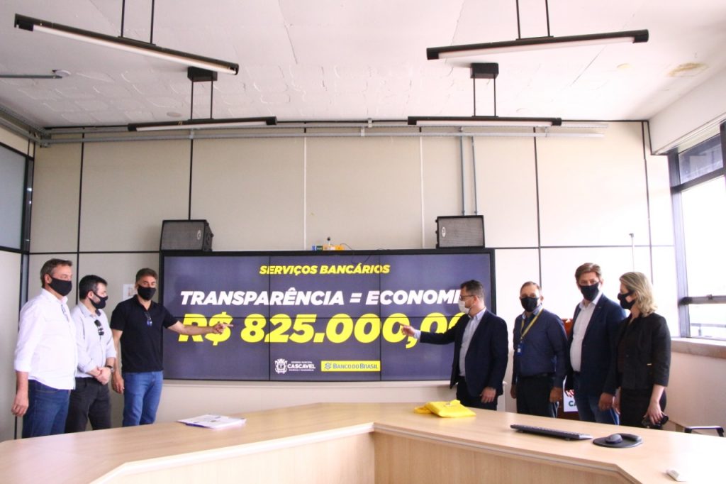 Licitação garante economia anual de R$ 825 mil com serviços bancários