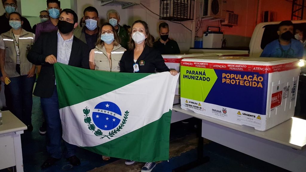Depois de muita expectativa, doses da vacina contra a Covid-19 chegam a Cascavel