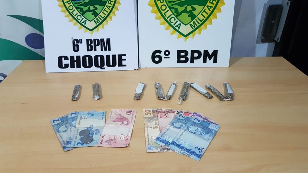 Três são detidos pelo Choque em ação contra o tráfico de drogas na Rua Pico da Neblina, no Bairro Morumbi
