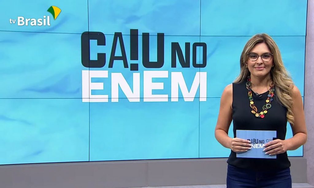 TV Brasil: professores fazem correção da prova ao vivo no Caiu no Enem