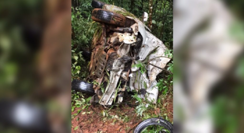 Condutor de motocicleta morre em grave acidente na PR-158, entre Vitorino e São Lourenço do Oeste