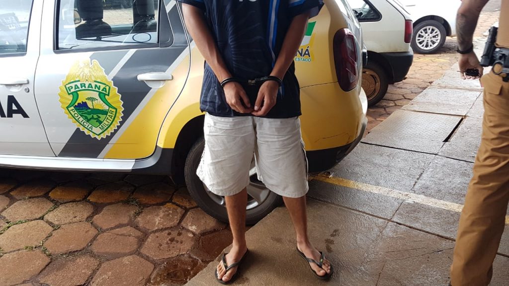 Adolescente flagrado conduzindo moto em Lindoeste é detido pela PM e trazido a 15ª SDP de Cascavel
