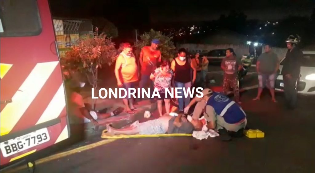 Idoso é atropelado por moto na zona norte de Londrina