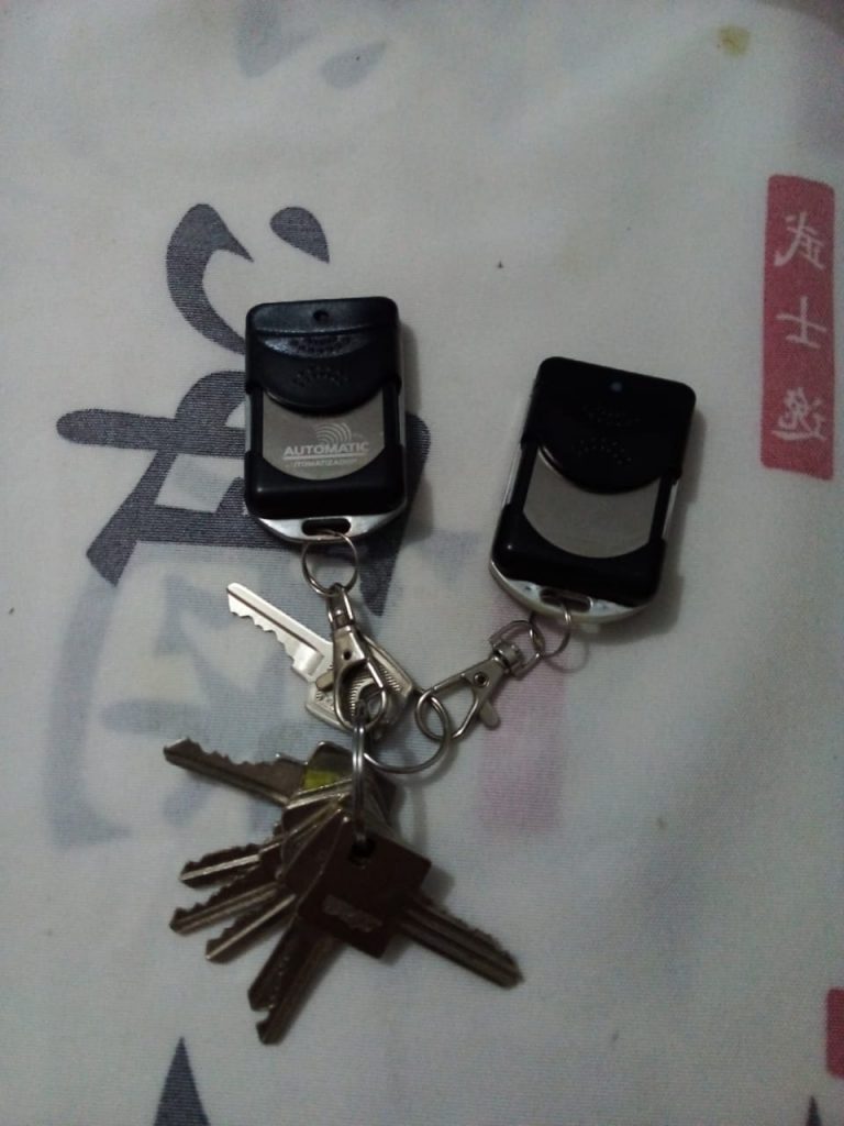 Molho de chaves é encontrado na Rua Visconde do Rio Branco