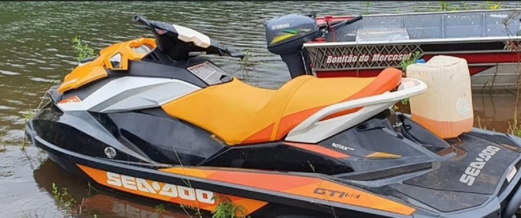Polícia recupera Jet Ski avaliado em mais de R$ 60 mil em Boa Vista da Aparecida Polícia recupera Jet Ski avaliado em mais de R$ 60 mil em Boa Vista da Aparecida