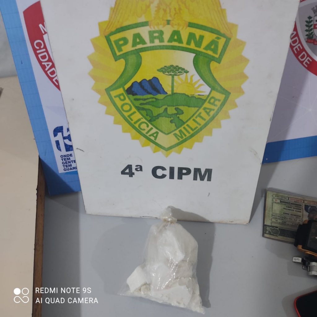 PM recupera moto e apreende drogas na zona oeste de Londrina