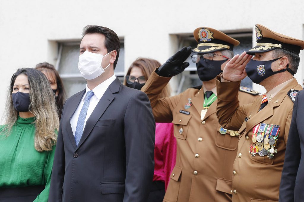 Governador participa da solenidade de troca de comando do Corpo de Bombeiros