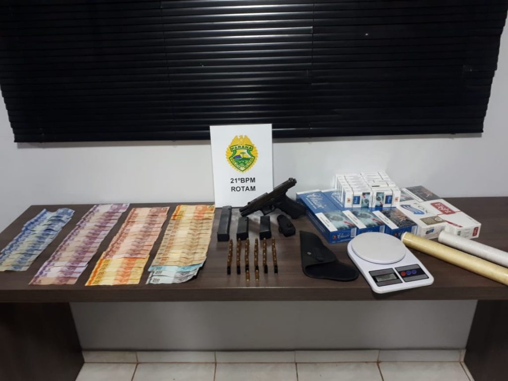 Operação Pronta Resposta II: PM apreende armas e drogas em Ubiratã Operação Pronta Resposta II: PM apreende armas e drogas em Ubiratã