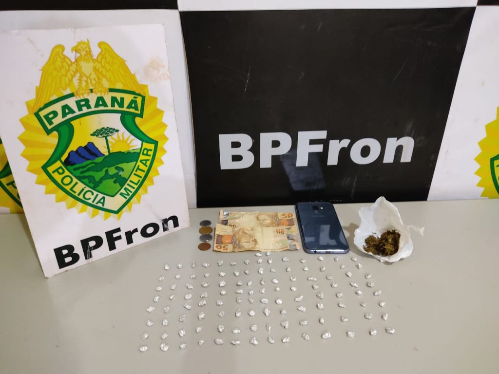 BPFron aprende drogas durante Operação Hórus em Guaíra