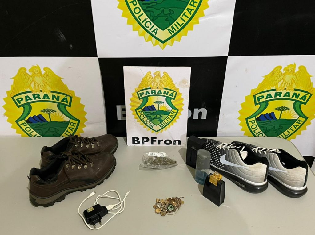 BPFron recupera objetos furtados em ação da Operação Hórus em Guaíra