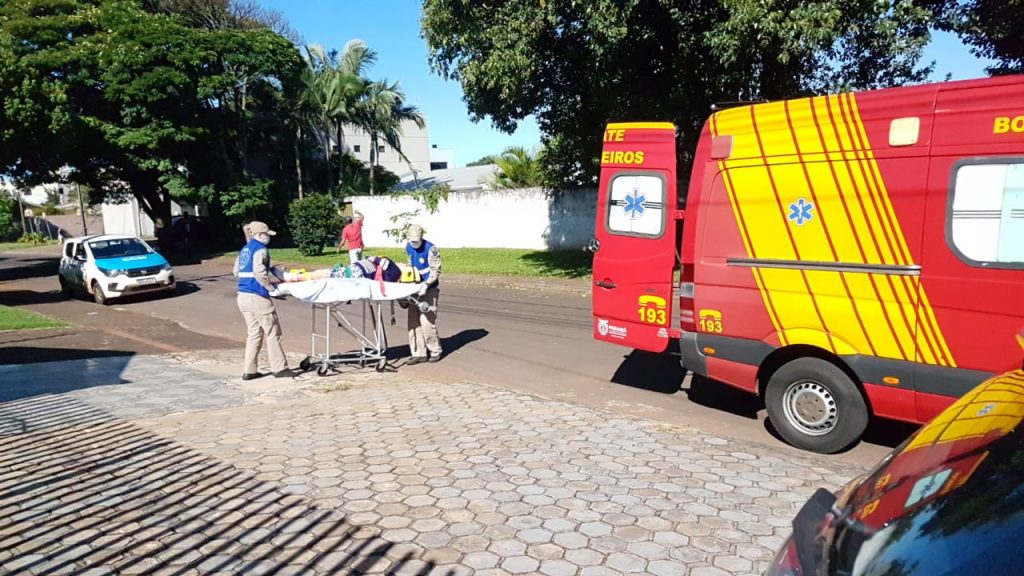 Idosa fica ferida ao cair em residência no Bairro Alto Alegre Idosa fica ferida ao cair em residência no Bairro Alto Alegre