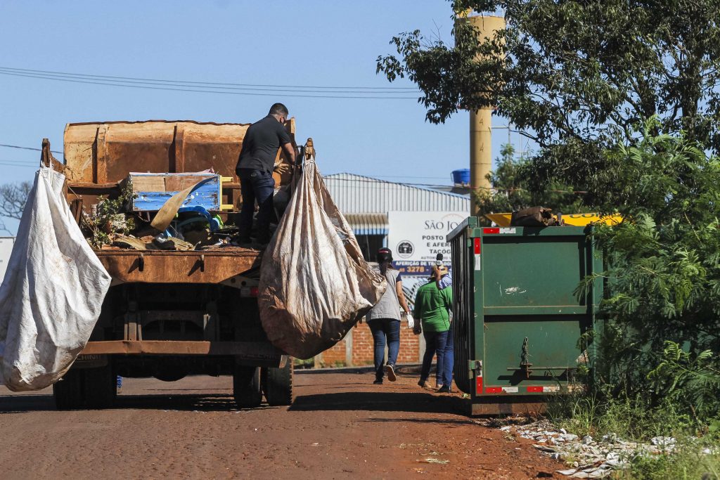 Ecoponto Itinerante recolhe 20 toneladas de resíduos volumosos no Independência