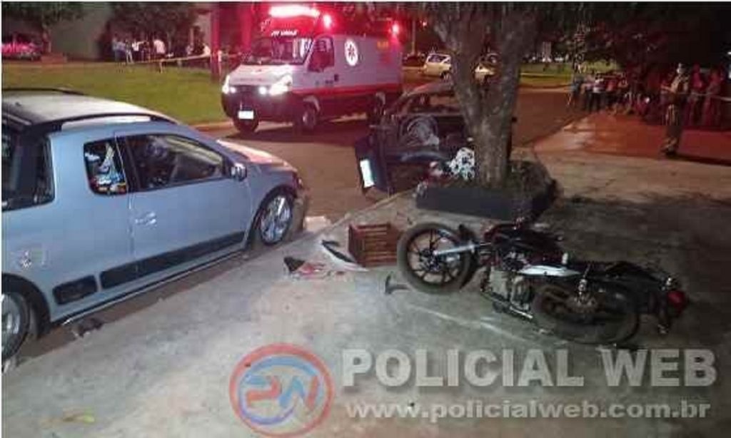 Mulher morre ao ser atropelada por carro em marcha ré, em Assis Chateaubriand