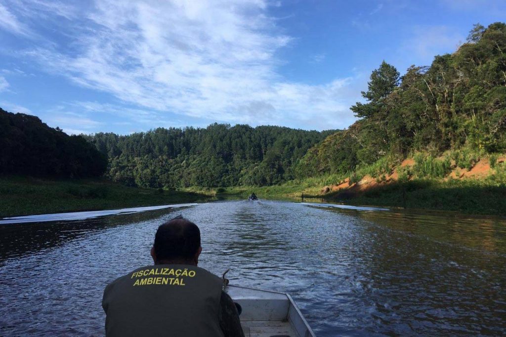 Instituto Água e Terra identifica pesca irregular na Represa do Capivari Cachoeira Instituto Água e Terra identifica pesca irregular na Represa do Capivari Cachoeira