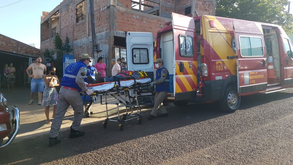Homem cai de aproximadamente sete metros em obra no Bairro Brasmadeira Homem cai de aproximadamente sete metros em obra no Bairro Brasmadeira