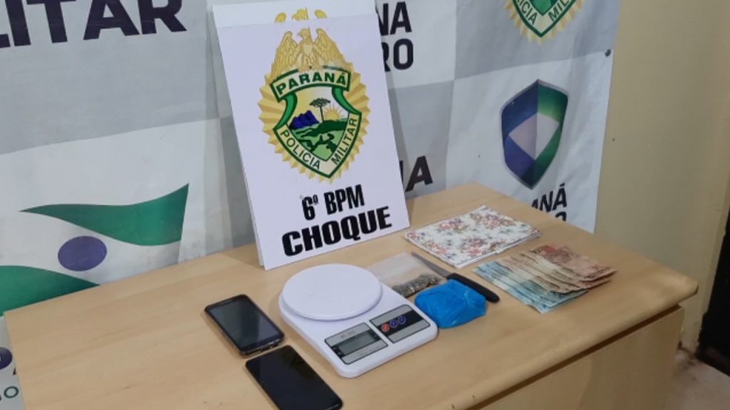 Casal é preso por tráfico de drogas em Catanduvas e trazido a Cascavel