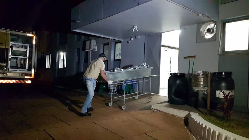 Corpo de homem morto em Catanduvas chega ao IML de Cascavel