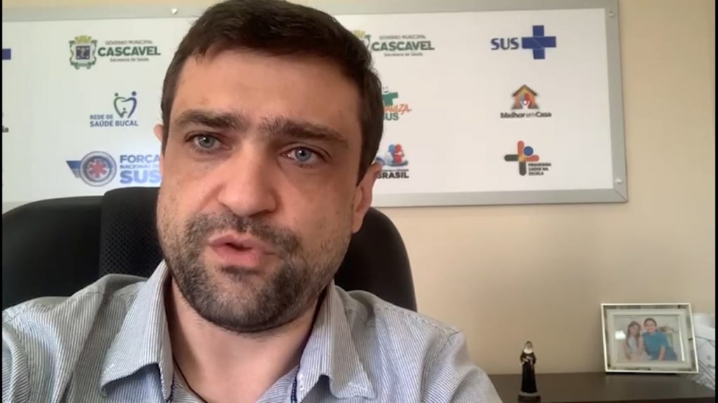 Conforme Stefanello, 21 pacientes da 10ª Regional de Saúde precisam de leitos de UTI