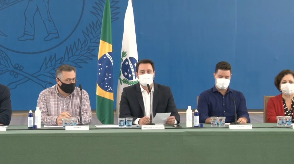 Veja quais são as novas medidas decretadas pelo Governo do Estado do Paraná