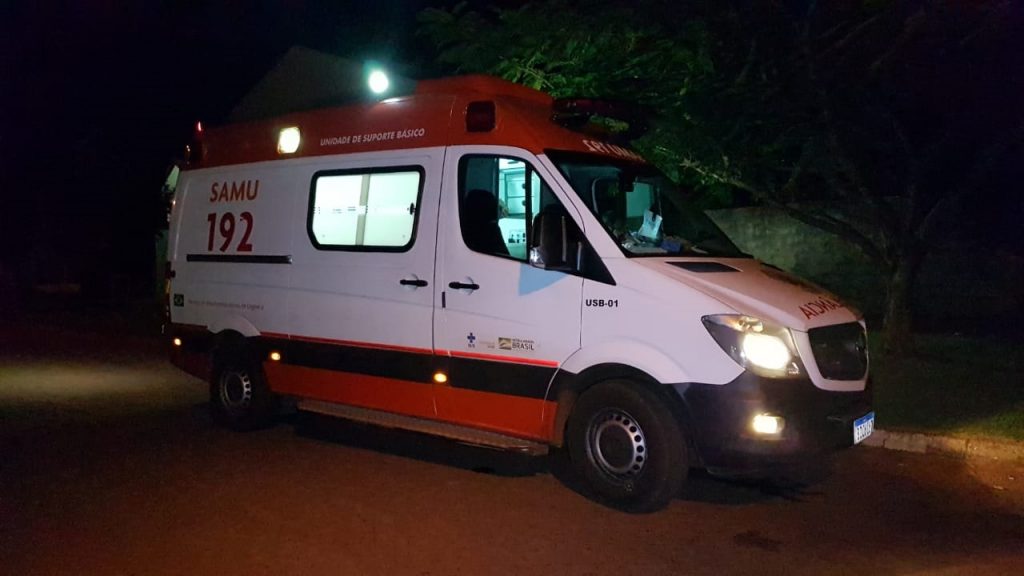 Socorristas são chamados para atender jovem de 25 anos