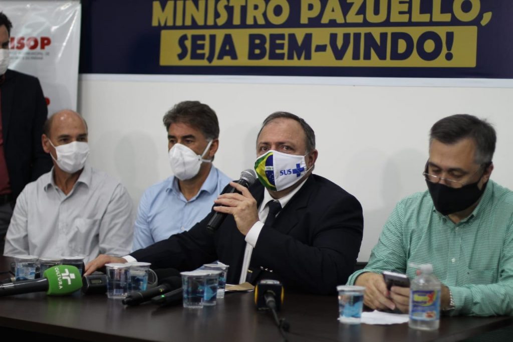 Ministro da Saúde visita Cascavel e promete apoio “em tudo o que for preciso” Ministro da Saúde visita Cascavel e promete apoio “em tudo o que for preciso”