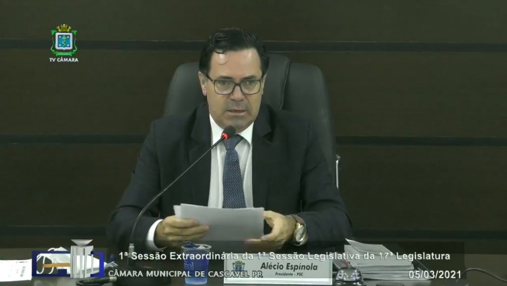 Projeto de Lei que visa a compra de vacinas Covid-19 é votado na Câmara de Vereadores