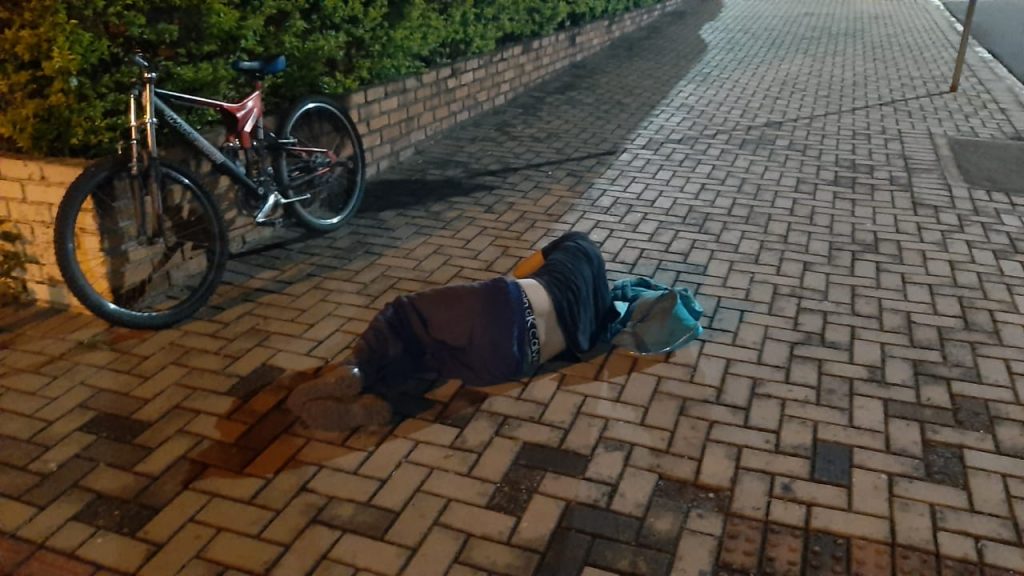 Siate atende ciclista ferido na Rua Jorge Lacerda, no Claudete