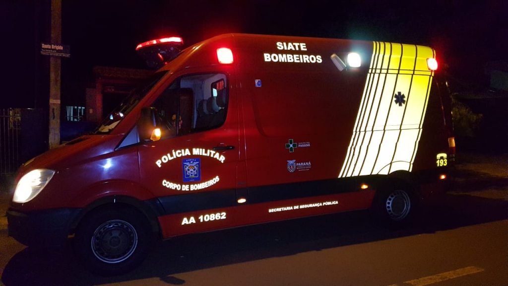 Gestante de 11 semanas sofre queda e é socorrida pelo Siate no Bairro Pioneiros Catarinenses