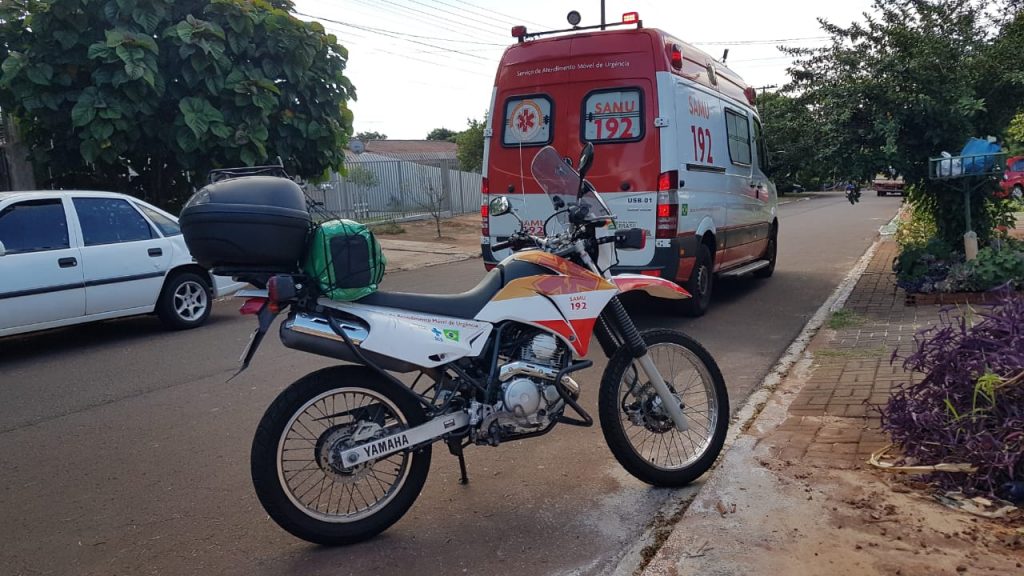 Samu atende vítima de tentativa de suicídio no Bairro Jardim Consolata