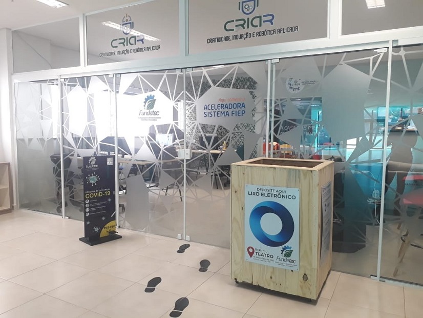 Espaço Criar possui BePonto para coleta de lixo eletrônico