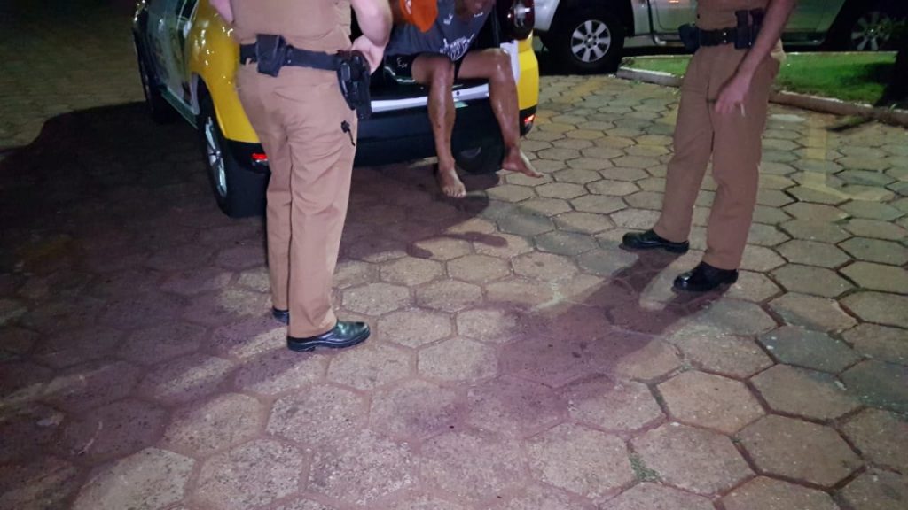 Acusado de agredir a namorada é preso pela PM no Bairro Tropical