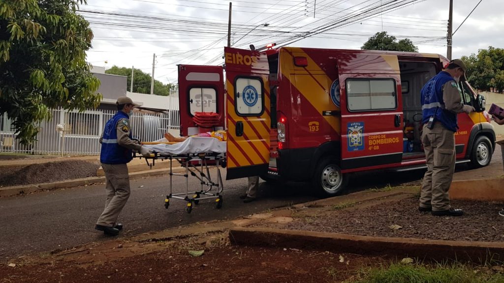 Criança de seis anos fratura o braço após cair de mureta no Bairro Claudete