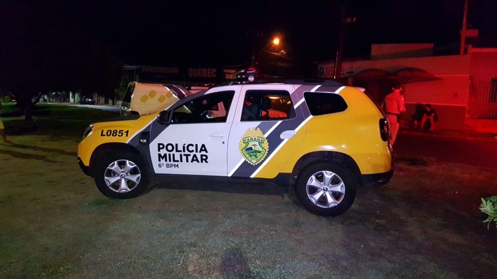 Equipes da PM são mobilizadas após acidente no Quebec; Motorista estava embriagado e foi detido