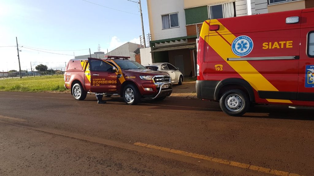 Bebê com um mês de vida se engasga com leite materno e Corpo de Bombeiros é mobilizado ao Florais do Paraná