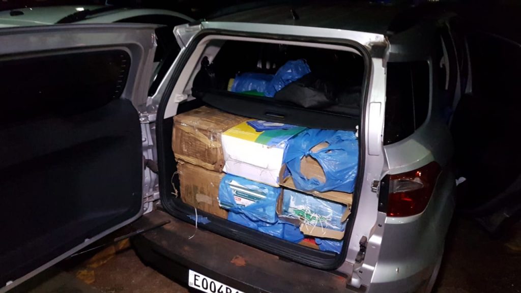 PRF prende homem conduzindo uma Ecosport carregada com 450 kg de maconha na BR-277